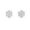 Solitaire Earrings with Moissanite Diamonds | ER L2-27#10001E