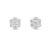 Solitaire Earrings with Moissanite Diamonds | ER L2-27#10001E