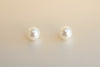 Pearl Earrings - Silver 925 | perfect for everyday wear (8 mm)